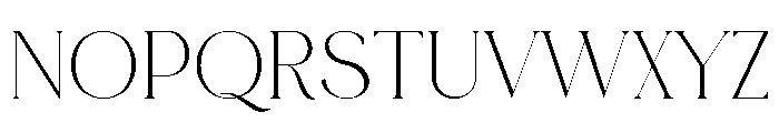 Dasier Font UPPERCASE