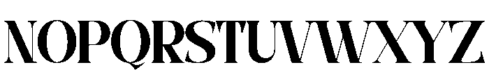 Dasko Font UPPERCASE