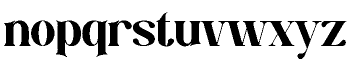 Dasko Font LOWERCASE