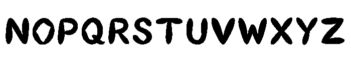 Dasye Regular Font UPPERCASE