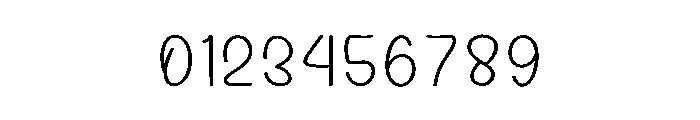 Dating Letter Font OTHER CHARS