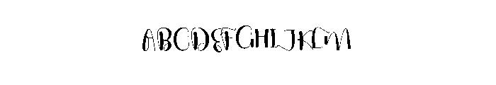 Dating Life Font UPPERCASE