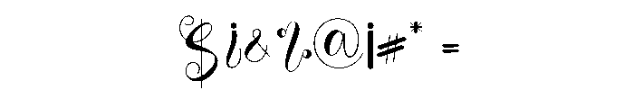 Datingdate Font OTHER CHARS