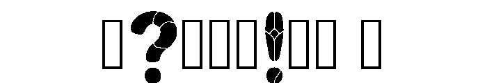 Datis Regular Font OTHER CHARS