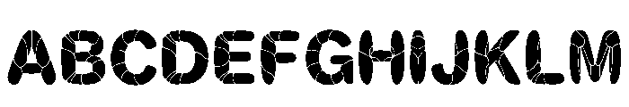 Datis Regular Font UPPERCASE