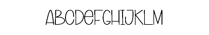 Daughter Friend Font UPPERCASE