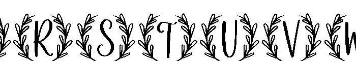 Dauny Font UPPERCASE