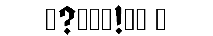 Dave Regular Font OTHER CHARS