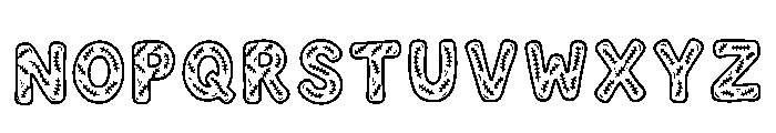 David Regular Font LOWERCASE