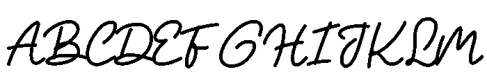 Davina Novel Font UPPERCASE