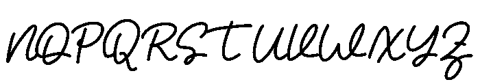 Davina Novel Font UPPERCASE