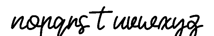 Davina Novel Font LOWERCASE