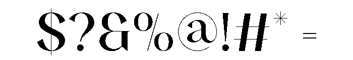 Dawn Flame Font OTHER CHARS