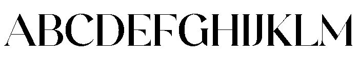 Dawn Flame Font UPPERCASE