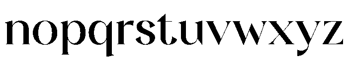 Dawn Flame Font LOWERCASE