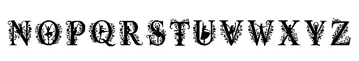 Dawood Regular Font LOWERCASE