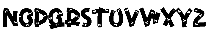 Day Date Font UPPERCASE