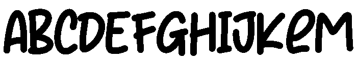 Day One Font UPPERCASE