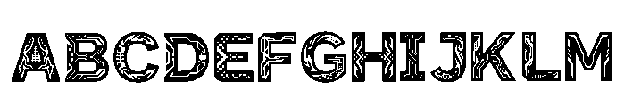 Day Regular Font UPPERCASE