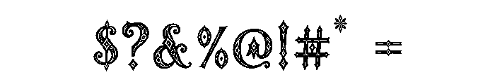 Dayakara Font OTHER CHARS