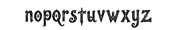 Dayakara Font LOWERCASE