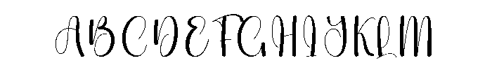 Daydream2 Font UPPERCASE