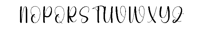 Daydream2 Font UPPERCASE
