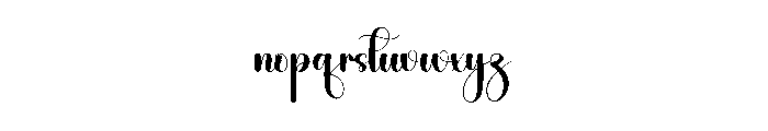 Daydream2 Font LOWERCASE