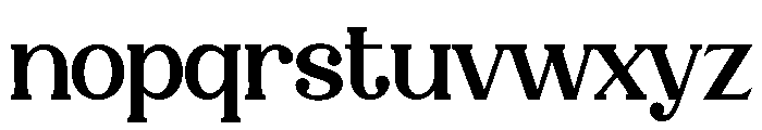 Dayface Font LOWERCASE