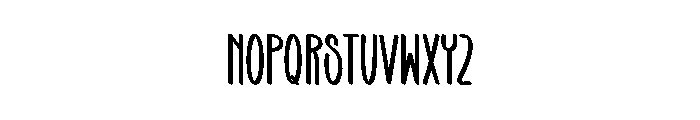 Dayfully Summer Font LOWERCASE