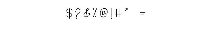 Dayfully Font OTHER CHARS
