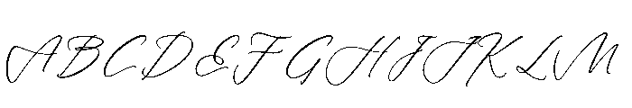 Daylight Beauty Italic Font UPPERCASE
