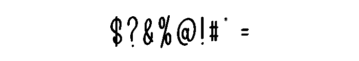 Daylight Smiles Font OTHER CHARS