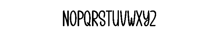 Daylight Smiles Font LOWERCASE
