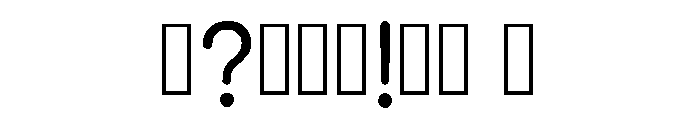 Dayne Regular Font OTHER CHARS