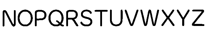 Dayne Regular Font LOWERCASE