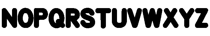 Days Of School Regular Font UPPERCASE