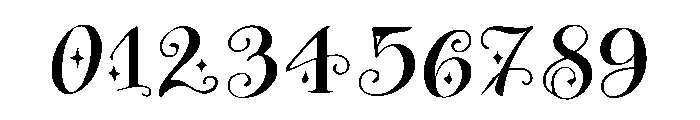Dazzle_Dawn Font OTHER CHARS