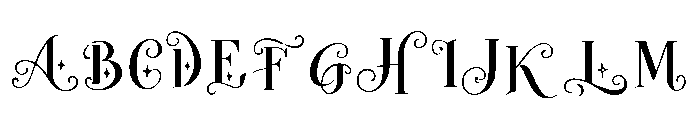 Dazzle_Dawn Font UPPERCASE