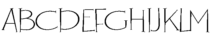 Dazzle Unique Regular Font UPPERCASE