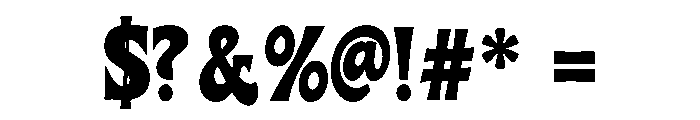 Dazzora Font OTHER CHARS