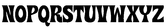 Dazzora Font UPPERCASE