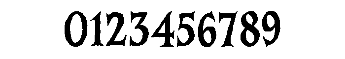 dark Bloods Regular Font OTHER CHARS