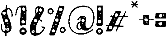 DAISY Regular otf (400) Font OTHER CHARS