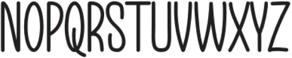 DANNILINE Regular otf (400) Font UPPERCASE