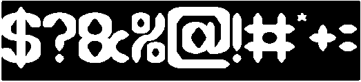 DARK GOTHIC-Inverse otf (400) Font OTHER CHARS