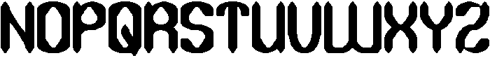 DARK GOTHIC-Light otf (300) Font UPPERCASE