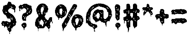 DARKMOR Regular otf (400) Font OTHER CHARS