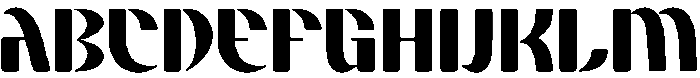 DARKO Regular otf (400) Font UPPERCASE