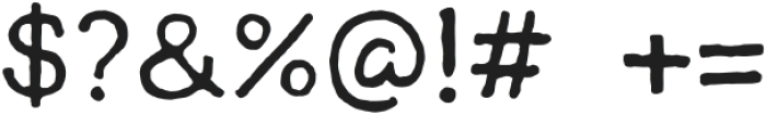 DAVO Regular otf (400) Font OTHER CHARS